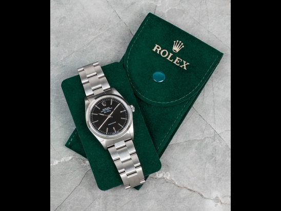 Rolex Air-King 34 Nero Oyster Royal Black Onyx  Watch  14000M